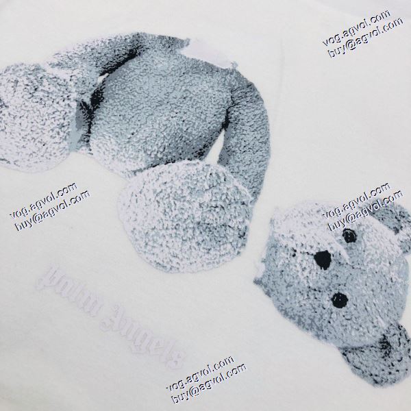 パーム エンジェルス Palm Angels 超人気美品◆ 2020秋冬 半袖Tシャツ コピーブランド 2色可選 20fw ICE BEAR SS T-SHIRT 